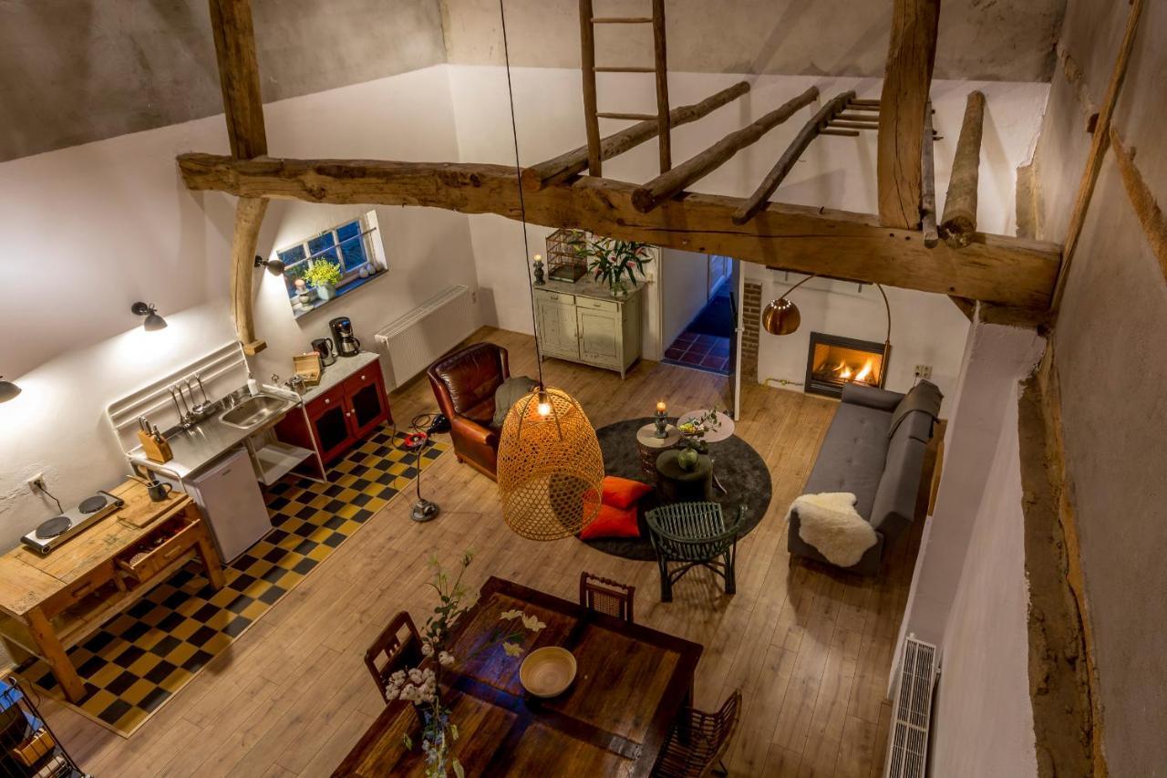 Aan De Holle Weg. Zeer Landelijk Gelegen Verbouwde Stal Tot Woning Nuth Exteriör bild